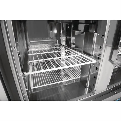 Polar G-Series 2 Door Pizza Prep Counter Fridge 254Ltr G604-A
